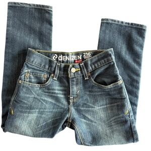 Levi’s Denizen Boys Blue bootcut skinny fit Jeans, size 8.